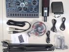 SX91 Sound card Zx2020 Condenser Microphone Mic Full set