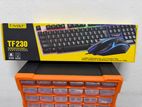 T WOLF RGB Gaming Keyboard with Mouse-TF230