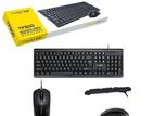 T Wolf TF 500 Wired Keyboard with Mouse