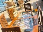 Teakwood Dining Table with Chairs