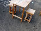 Table 3*2 Size with 2 Stools