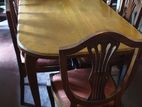 Table and 6 chairs