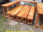 Table And Bench 6ft *15"