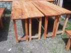 Table And Bench 6ft *15 inch Mahogani