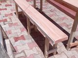 Table And Bench 6ft *15" mahogani