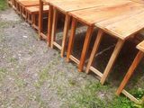 Table and Bench 6ft *15inch Mahogani