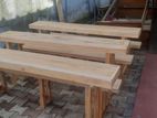 Table and Bench 6ft *1ft Mahogani