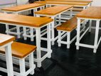 Table and Bench 6ft *1ft Mahogani