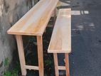 Table And Bench 6ft *1ftp