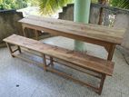 Table with Bench 7ft