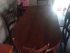 Dining Table with Wooden Chair