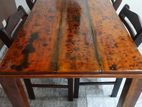 Table and Four Chairs