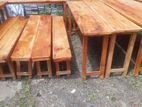 Table Bench 6ft ×15inch Mahogani