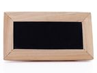 Table Tops - Stylish Mini Blackboard with Wooden Base