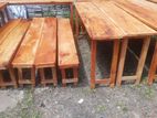Table with Bench 6ft ×15inch