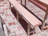 Table with Bench Mahogani 6ft *1 Ft