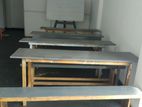Tables, Benches with Whiteboard