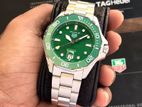 Tag Heuer Aquaracer Green Dial Master Automatic Mens Watch