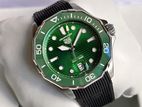 TAG HEUER AQUARACER GREEN DIAL RUBBER STRAP