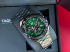 TAG HEUER FORMULA 1 CHRONOGRAPH GREEN MENS WATCH