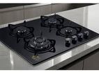 TAIKO 4 Burner Glass Top Gas Hob