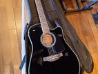 Takamine GD34CE Dreadnought Acoustic-Electric Guitar Black Gloss
