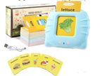 Talking Flashcards for Kids Preschool English Electronic Audio Book