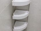 Tall Bathroom Corner Shelf - Rack