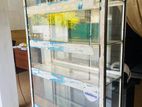 Tall Glass Showcase with Shelves (6x3 ft) වීදුරු ෂෝකේස් එකක් විකිණීමට