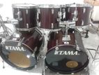 Tama 7 Pcs Acoustic Drum Set with Double Bass