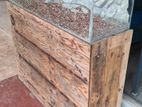 Tank with Stand Cement Decoration