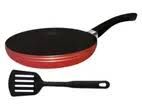 Tapper Pan Non Stick Orange 24 Cm Cookware