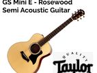 Taylor GS Mini-e Rosewood Semi Acoustic Guitar - Natural