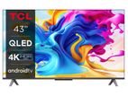 TCL 43" QLED Smart FHD Frameless LED HDR Google TV