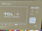 TCL 55'' 4K HDR Google TV