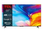 TCL 55inch 4K UHD Android HDR LED TV