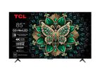 TCL 85 inch C6K Premium QD-MiniLED TV - TCL85C6K