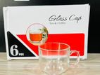 Tea and Coffee 6pcs Glass Set-cf045