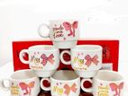 Tea Cup Set 6 Pcs