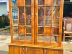 Teak 2 Door Display Cupboard Code 83736