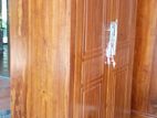 Teak 2 Door Light Wardrobe