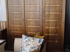 Teak 3 Door Cupboard