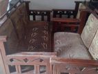 Teak 3 Pieces Sofa Set