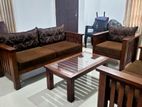 Teak 3+2+1 Set