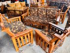 Teak 3+2+1 Sofa Set