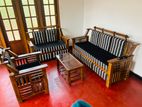 Teak 3+2+1 Sofa Set