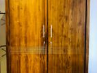 Teak 4 1/2 2 Door Wardrobe