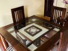 Teak 4 Seater with Dinning Table