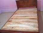 TEAK 6 BY 4 BOX BED (B-15) (72-48)