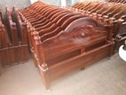 Teak 6 by 5 Arch Bed (72-60) (B-14)